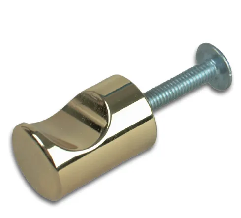 Bouton de porte en verre ø 15 x 22 mm