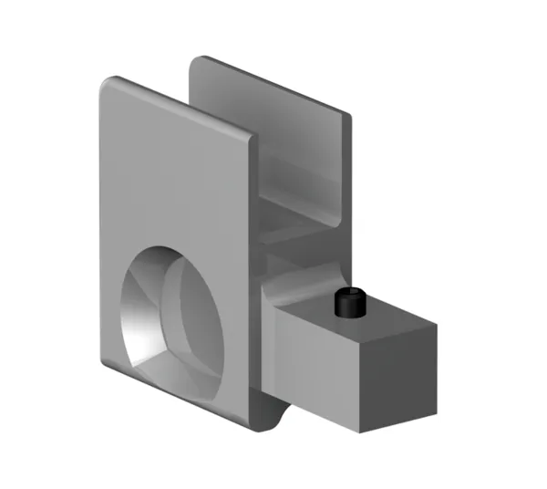 Maniglietta per binari di scorrimento Robustus