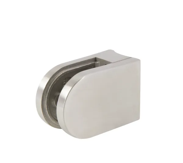 Patte de fixation demi-ronde 63 x 45 mm