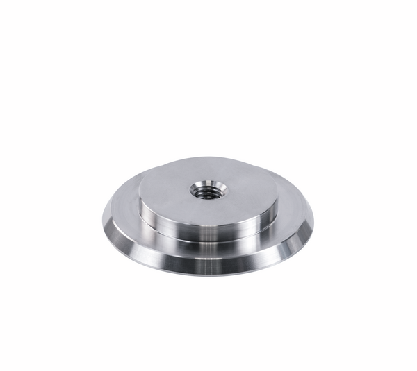Adhesive adapter plate for table leg