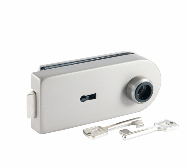 Serratura per porta in vetro Studio, punta colorata, rotonda Serratura per porta in vetro Studio, punta colorata, rotonda