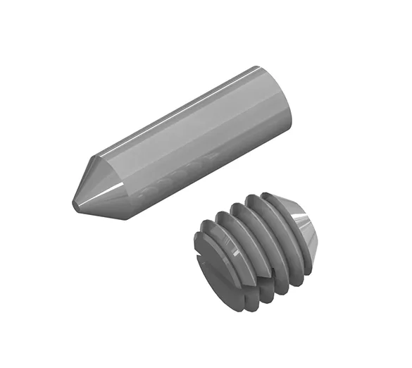 Silberschnitt® HM-Achse mit Gewindestift Silberschnitt® HM-Achse mit Gewindestift