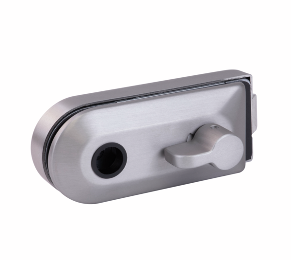 Studio serratura porta in vetro WC, rotonda Studio serratura porta in vetro WC, rotonda