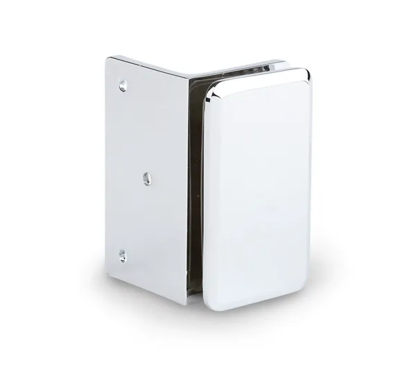 Winkelverbinder Barcelona, Glas-Wand 90° Winkelverbinder Barcelona, Glas-Wand 90°