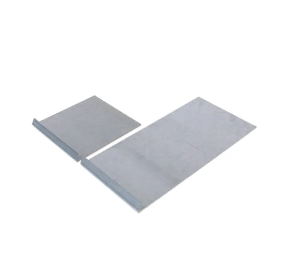 Hoja de espejo, biselada, autoadhesiva, paquete de 10 piezas