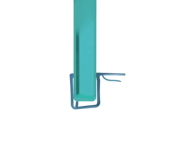 Shower door seal with 90° corner stop Shower door seal with 90° corner stop