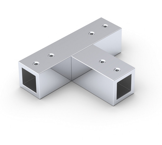 Three-Point Connector square Bohle Basic square 12x12