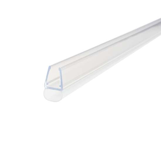 Joint d'étanchéité d'angle pour porte sur pan fixe 90 degré, pour verre de  6 ou 8mm [ref. BOHLE-BO5213519] BOHLE : 14.80 €