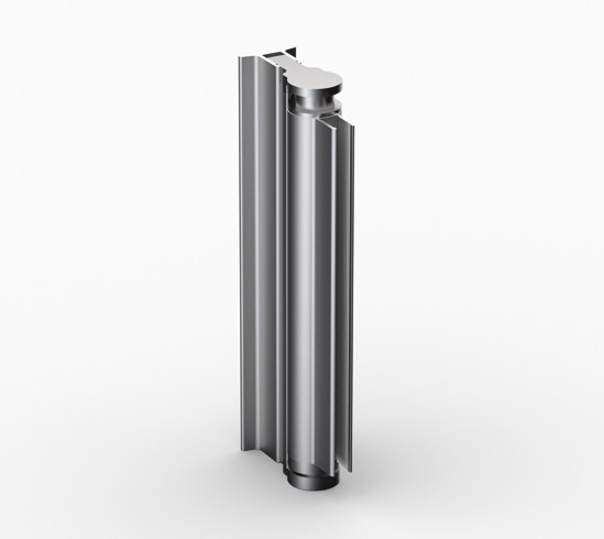 Shower Door Hinge Aqua light glass/wall 90° for 8 mm