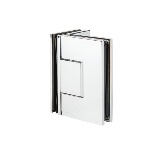 Shower Door Hinge Bilbao Premium glass/glass 90°