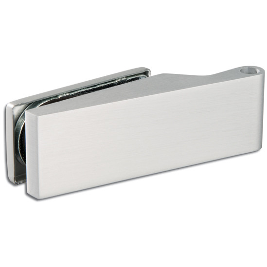 Glass Door Hinge Studio Private Line, square 2-part with sleeve