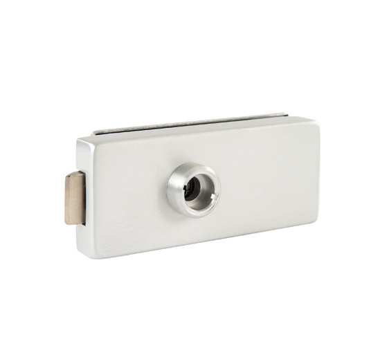 Glass Door Lock Studio Private Line square Non locking For lever handles in the forward position