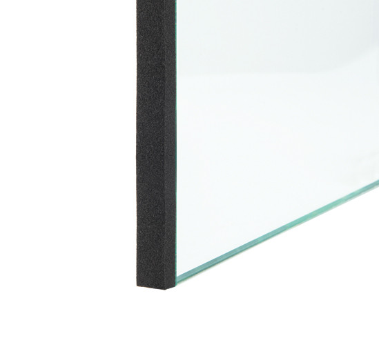 VetroMount® Rubber spacer for glass panels