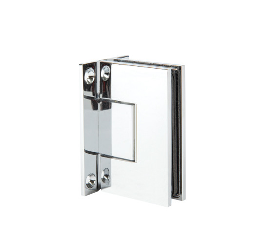 Shower Door Hinge Bilbao Premium glass / wall 90° both sides wall mounted