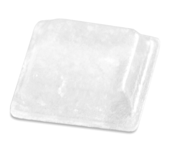 Resilient Pads 10 x 10 mm Height 2.5 mm square