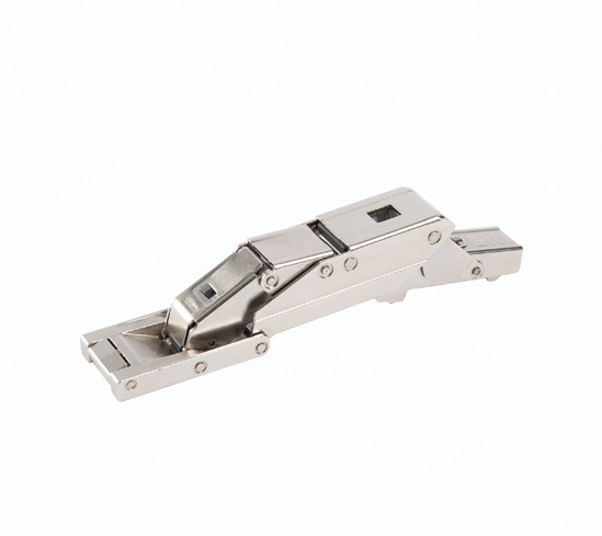 Hinge Arm Cristallo 110° Damped with spring Damping mechanism can be deactivated