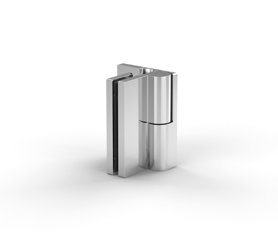 Shower Door Hinge Arta Rise and fall mechanism glass/wall 90° opens outwards right