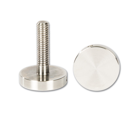 Single point fixing Decorative screw with lateral bore hole