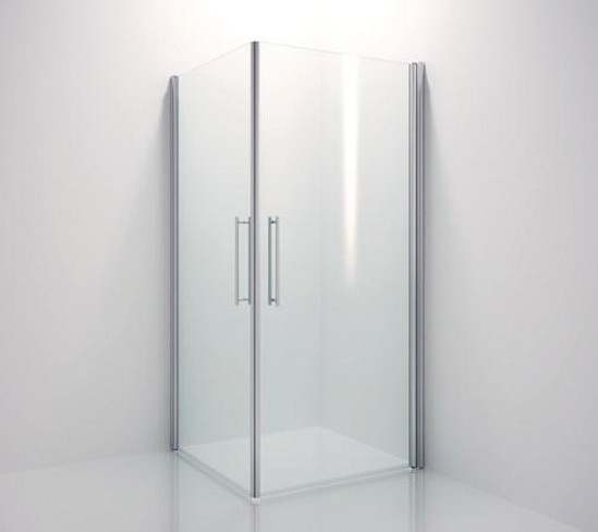 Bisagra para puerta de Ducha Aqua vidrio / pared 90° para 6 mm