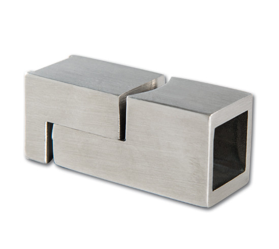 Conector a pared ajustable 90° Bohle square 15x15