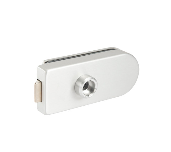Glass Door Lock Studio Private Line UV round For lever handles in the forward position
