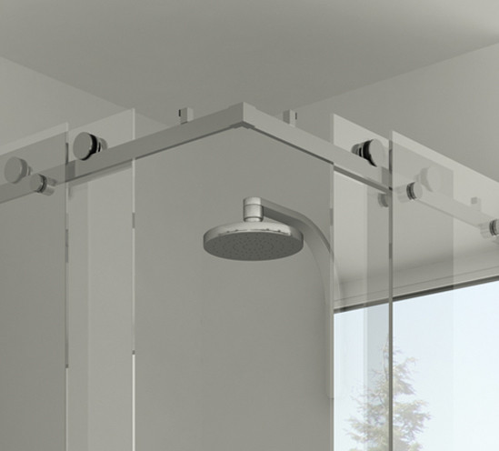 Premium Slide SH Set Corner shower application double doors