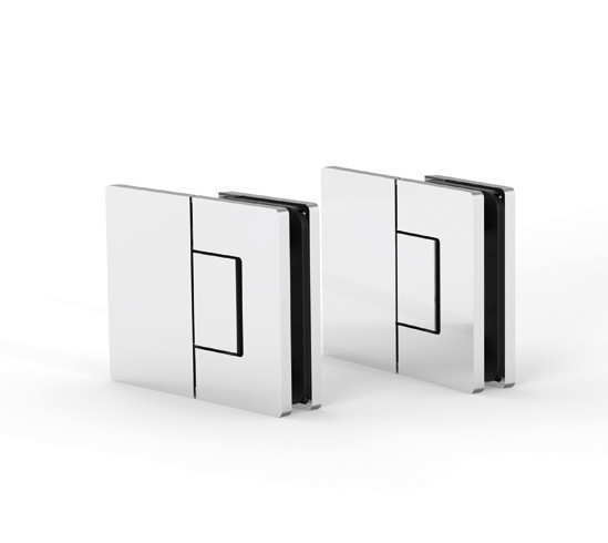 Shower Door Hinge Santos glass/wall 180° one side wall mounted