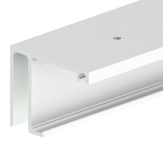 SlideTec optima 50 / 80 Top Track Ceiling Mounting with Fixed Sidelight