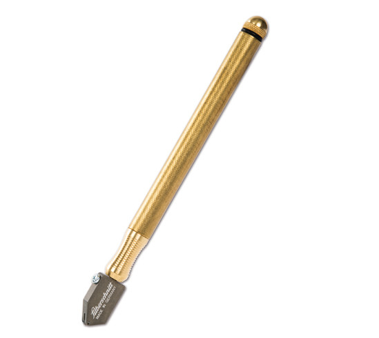 Масляный стеклорез Silberschnitt® 5000 с латунной ручкой