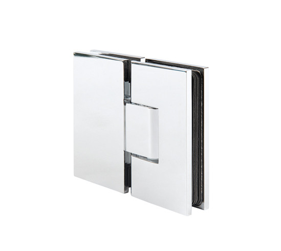 Shower Door Hinge Bilbao Select glass/glass 180°