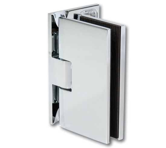 Shower Door Hinge Fit glass/wall 90° one side wall mounted