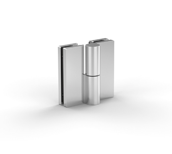 Shower Door Hinge Arta with Rise and fall mechanism glass/glass 180° opens outwards