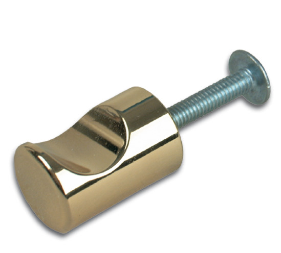 Doorknob for Glass Doors ø 15 x 22 mm with Screw