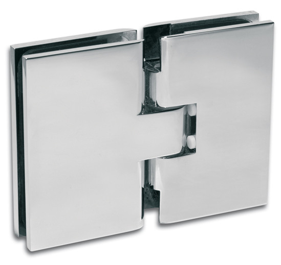Shower Door Hinge Fit glass/glass 180°