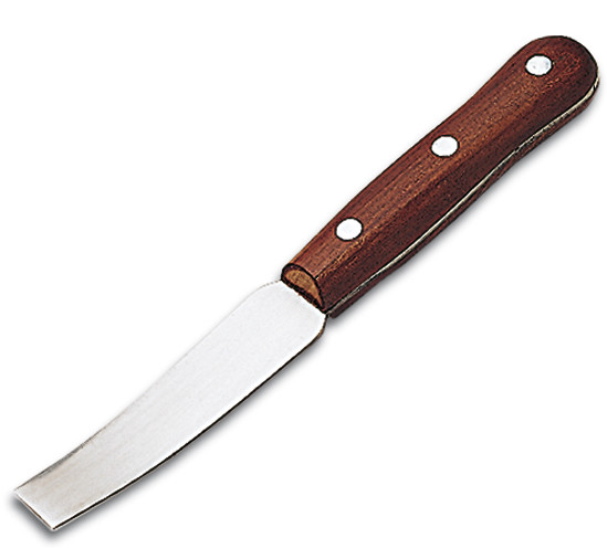 Putty Knife with blunt, continuous blade