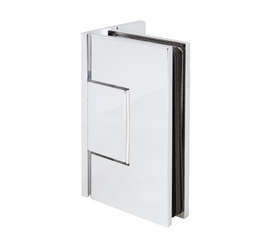 Shower Door Hinge Bilbao Premium HD glass/wall 90° one side wall mounted