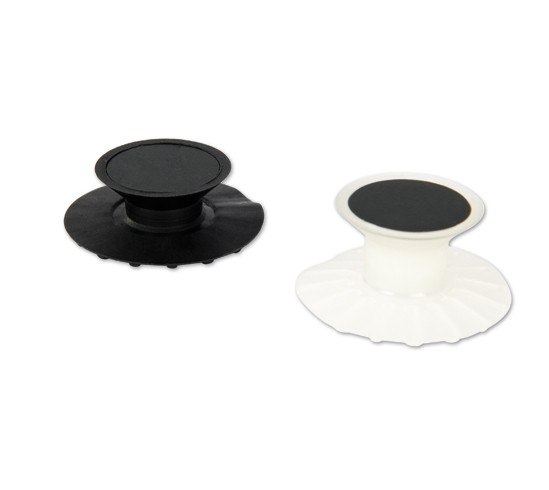 GM PICO Single Point Fixings with black cover cap