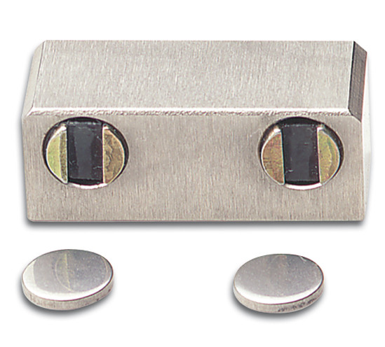 Magnetic Latch 30 x 12 x 12 mm double doors for glass carcass