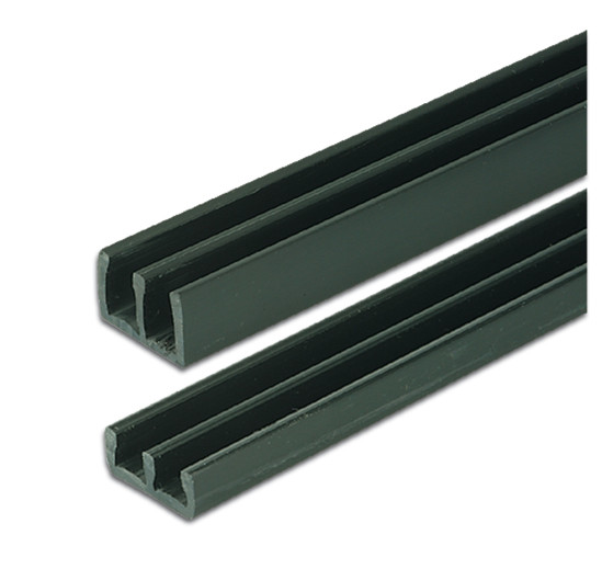 plastic track /& upper guide assembly for sliding glass or doors